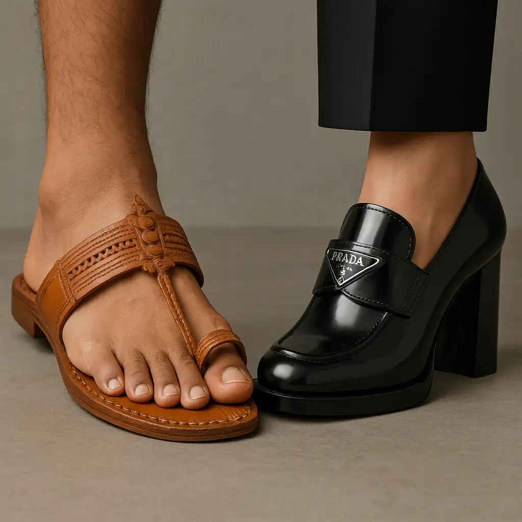 When Tradition Meets High Fashion: The Kolhapuri vs. Prada Debate